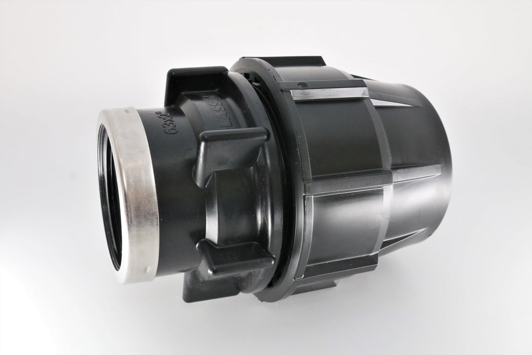 Metric Female Adaptor Mine 63mm x 1-1/4"