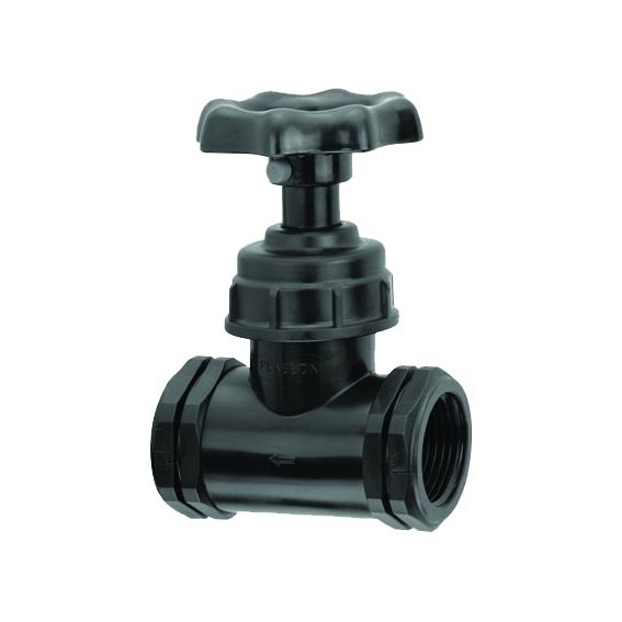 VALVE STOPTAP PP F-THREADED 3/4"