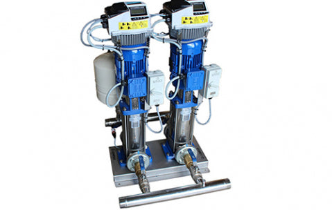 Lowara HydroPac Dual Booster System - (2 X 5SV-12 on base )