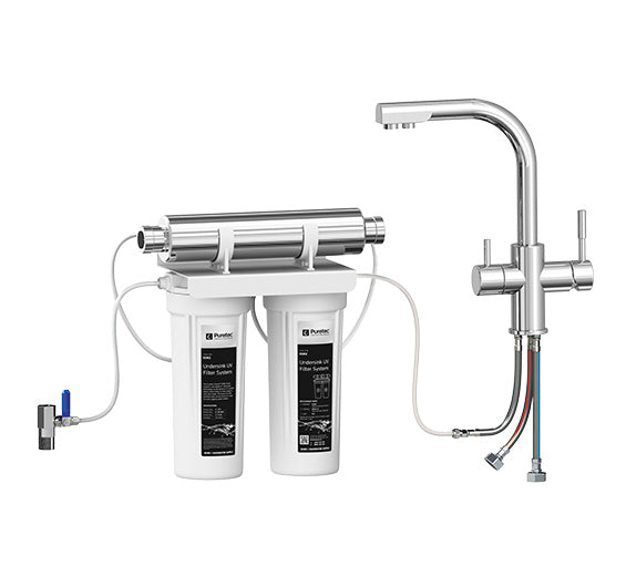 Ecotrol Undersink Twin Filter & Uv System With Tripla-T3