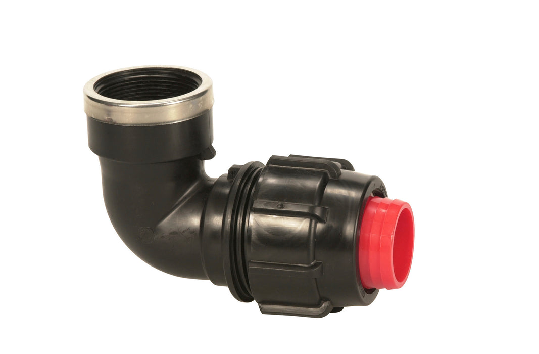 90Deg Elbow Female Rural 1"-3/4"