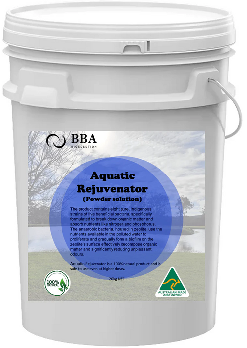 Aquatic Rejuvenator (Powder) 20kg treat upto 1ML water (20kg)
