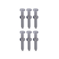 Bolt/Nut Set (6) For Saddledle 125-180 Ss 70L X 8 Dia