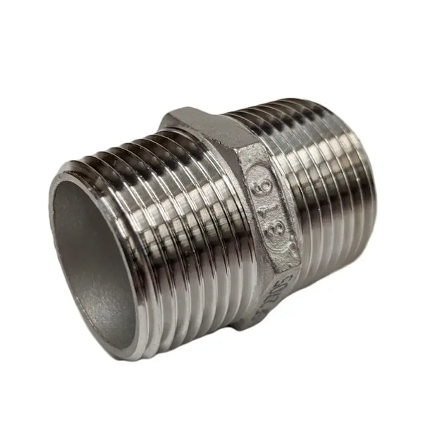 65 Stainless Steel Hex Nipples