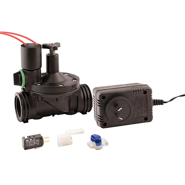 Solenoid Kit, Normally Open, No Bypass, 25Mm, Incl Power Supply, Gel Connector & Microswitch - PT-WTV7430