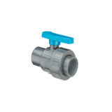 PVC Single Union Ball Valve Female Threaded 3/4" (25mm) BSP-F