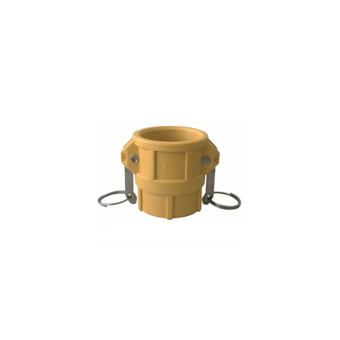 CAMLOCK FITTINGS POLYPROPYLENE 25MM A