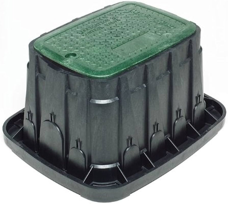 Rain Bird Standard Valve Box - Green Lid - Vbstd