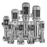 BIA-VMS15/5T - Vertical Multi-Stage 250L/m 91m Head 5.5kW 415V (Pump Only)