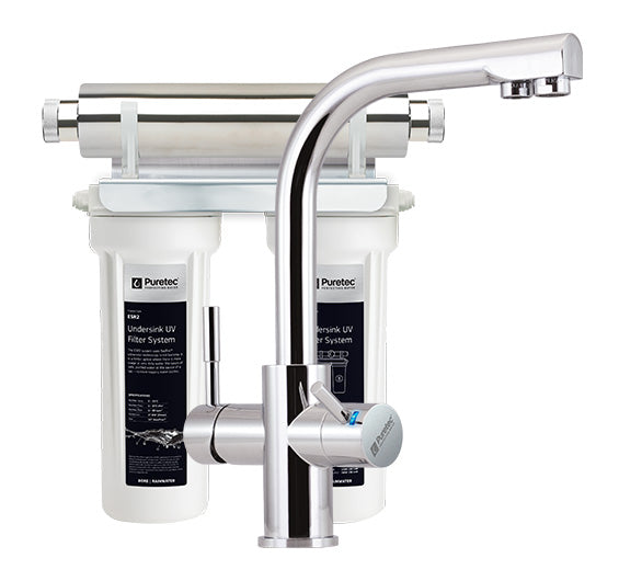 Ecotrol Undersink Twin Filter & Uv System With Tripla-T3