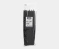 Black Cable Tie, 250Mm L, 7.6Mm Wide, 100 Pack