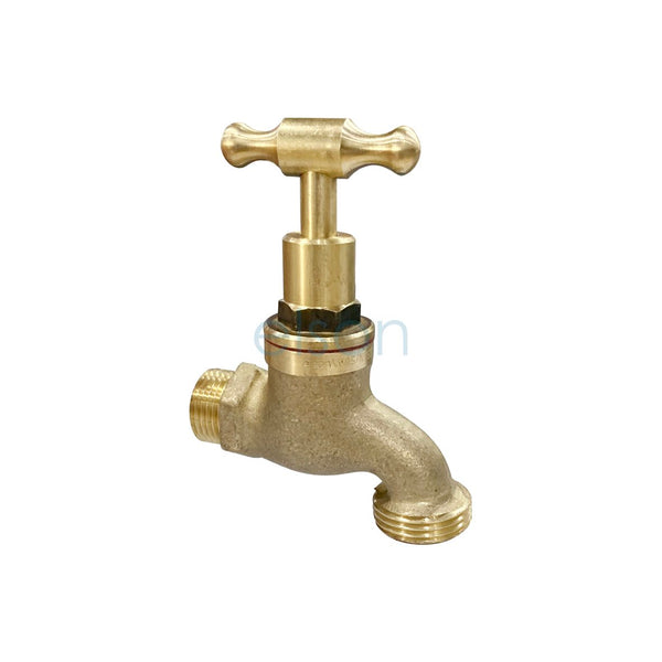 Brass Hose Cock Male 1/2" (15mm)