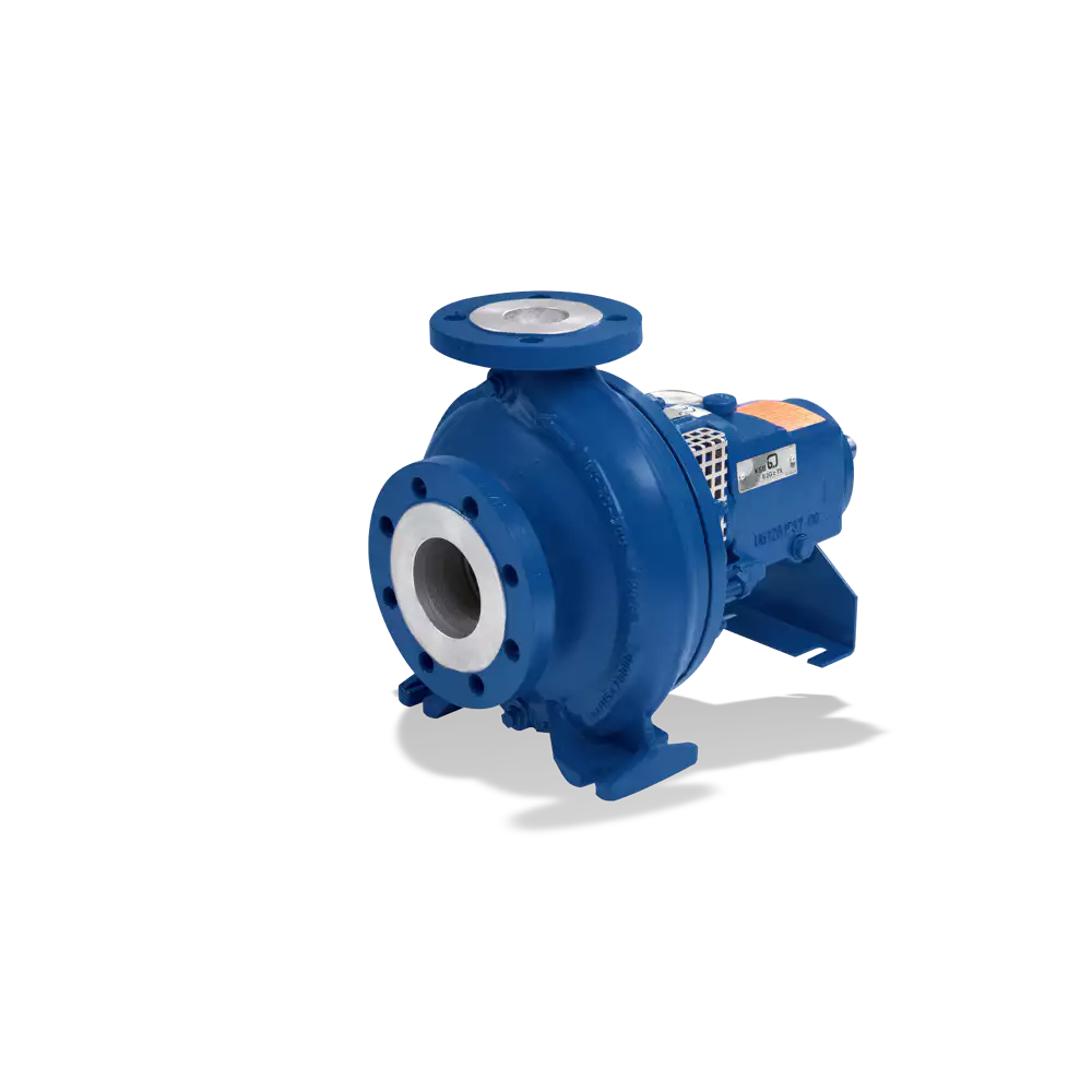 Cast Iron bare-shaft pump, 250mm Trimmed Stainless-Steel impeller, Stainless Shaft, Grease Lubricated bearings, Flanges - EN 1092-2 (DIN), Single Acting Mechanical Seal KSB BQ1VGG