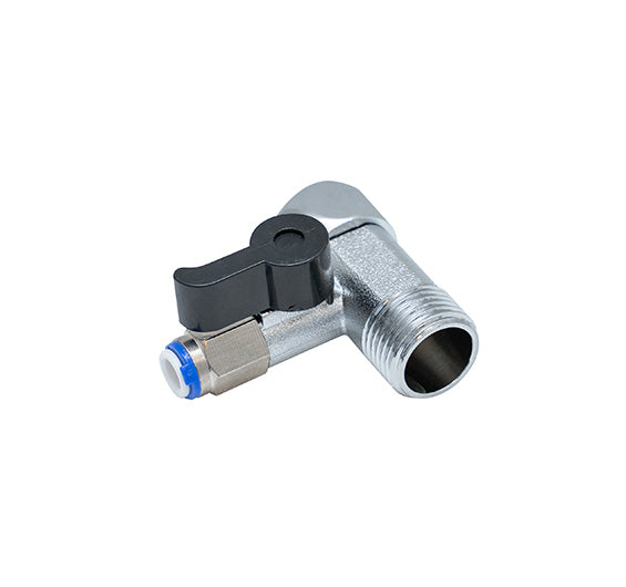 Adaptor Ball Valve Chrome 1/2 M&F X 1/4 Tube
