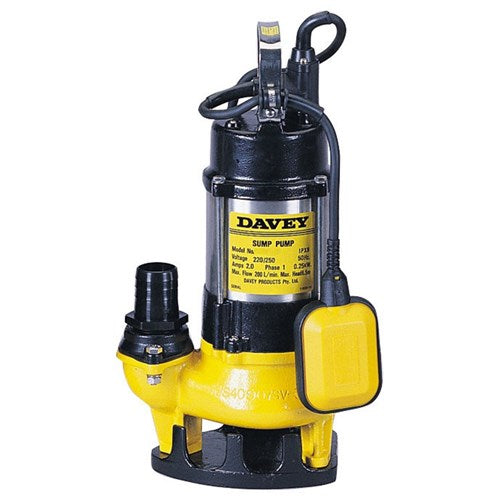 SUMP PUMP Vortx 400W 240V 50Hz 1ph w/ auto float switch