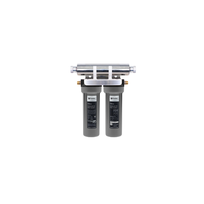 Twin U/Sink Uv System 1/2 Inch Bsp 8 Lpm
