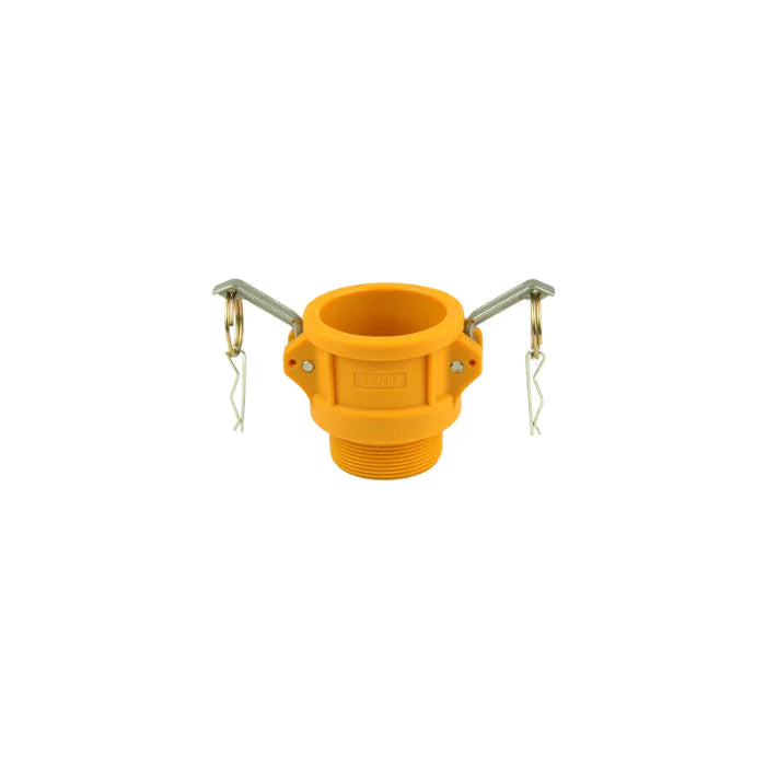 CAMLOCK FITTINGS POLYPROPYLENE 40MM A
