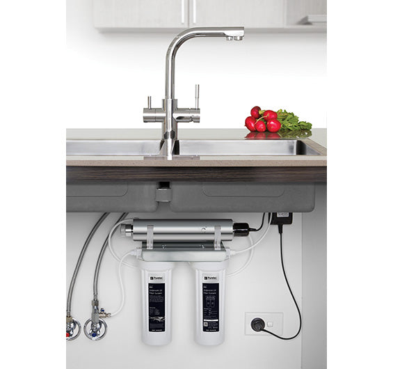 Ecotrol Undersink Twin Filter & Uv System With Tripla-T3