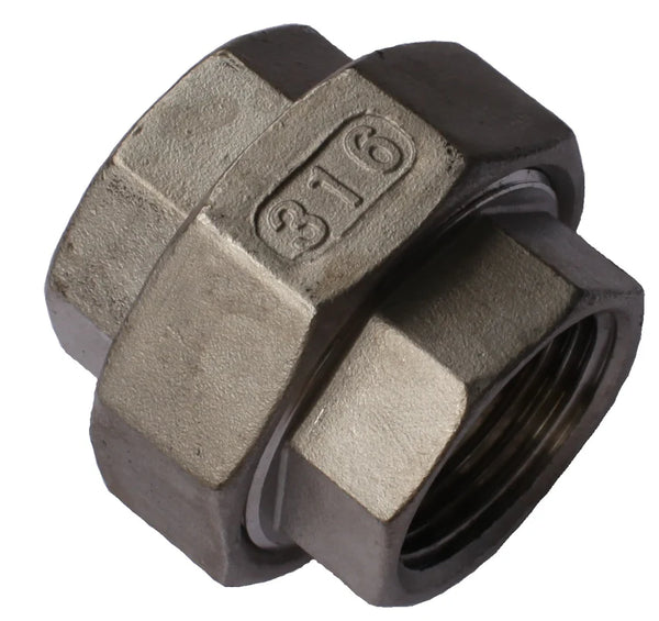 65 STAINLESS STEEL UNION F/F