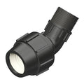 Metric Male Elbow 45 Deg 20mm x 1/2" (15mm) BSP-M