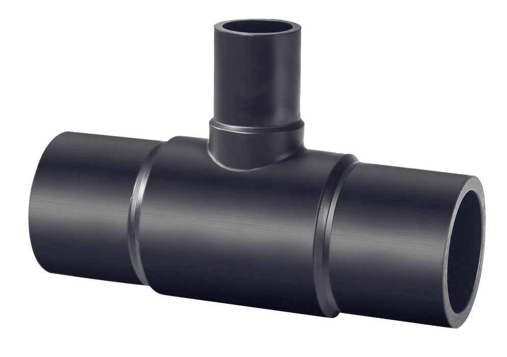 Reducing Tee Injected Long Spigot Pe100 Sdr17 90X50