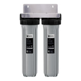 Twin 20" Large Dia Housing 25Mm Conn + Filters For Rainwater - PT-WU20-25R