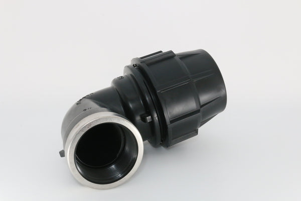 Metric Mine Female Elbow 90 Deg 63mm x 2" (50mm) BSP-F