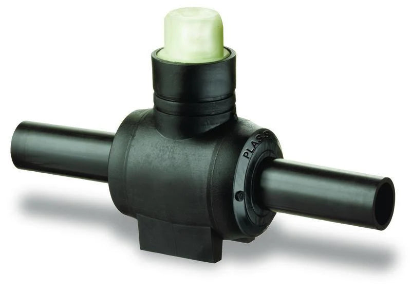 Pe Ball Valve  Sdr11 Bw/Ef/Comp 63mm