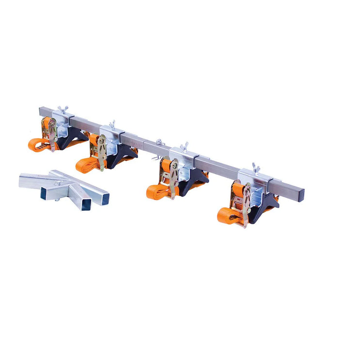 Pf Strap Clamp110-560Mm (4 Clamps,2 Base Bars,Angle Adaptor 22.5,45, 90,180)