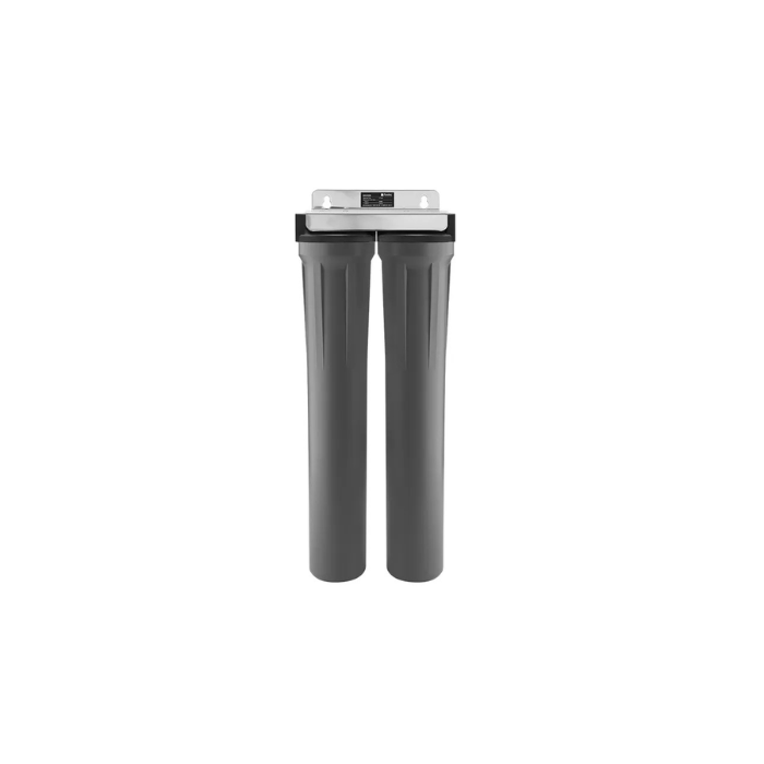 Whole House Slimline Twin System, 20 Inch, With Px052 And Cb102 Cartridges
