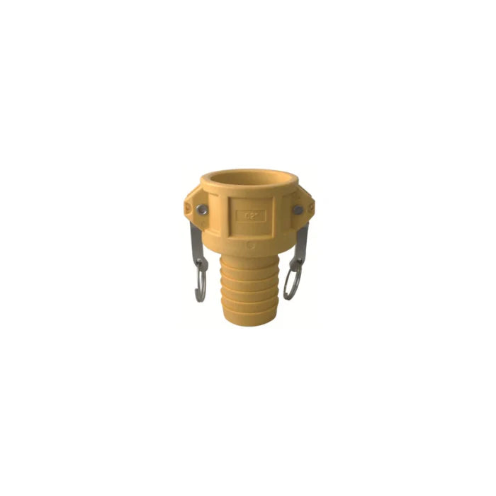 CAMLOCK FITTINGS POLYPROPYLENE 25MM A
