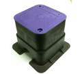 6" Square Valve Box Reclaimed (Purple)
