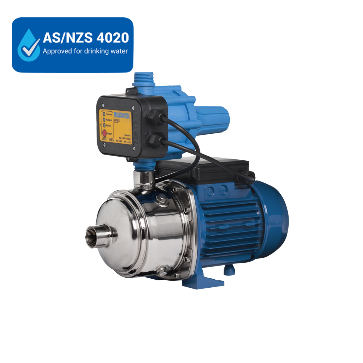 Ebara Matrix 3-6T Multistage Pump C/w PC22 Controller