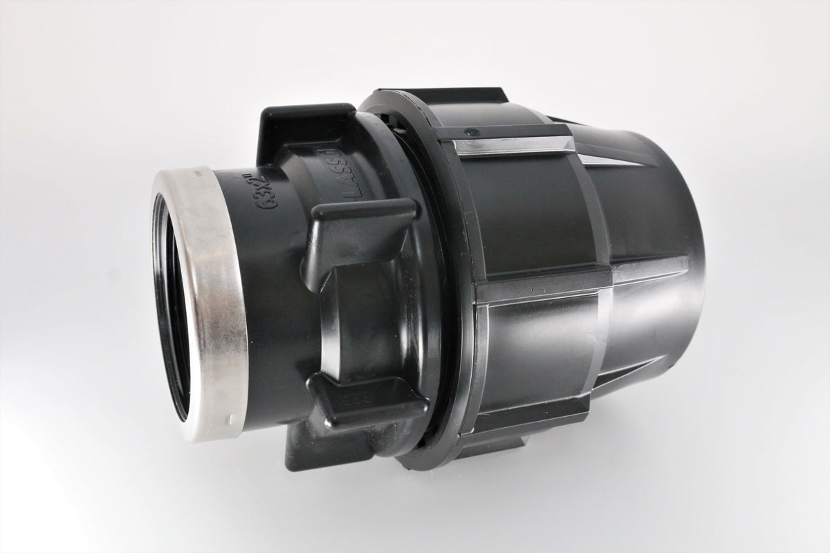 Metric Female Adaptor Mine 63mm x 2"