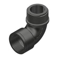 Poly Threaded Elbow 90Deg  Pp 1/2"-1/2" 15mm