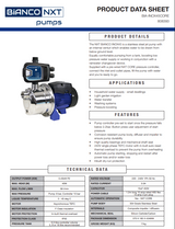 Bianco Jet pump with controller 45