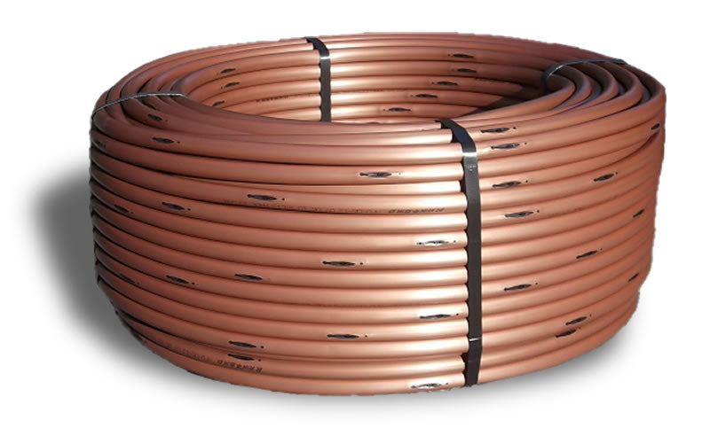 XFS 14mm Coppershield Drip Line 2.3L/Hr x 0.3m - 152M - Copper