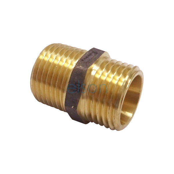 Brass Nipple HEX 15mm