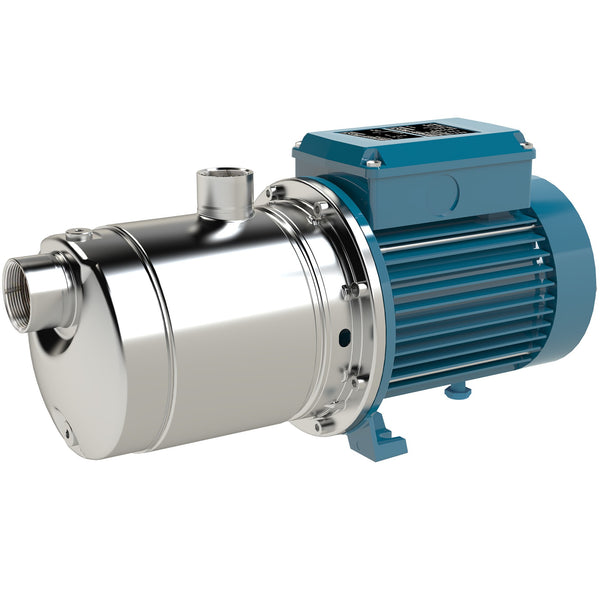 Calpeda MXHLM206 Stainless Steel AISI 316L Horizontal Multi-stage Pump with PECO Electronic Pressure Control