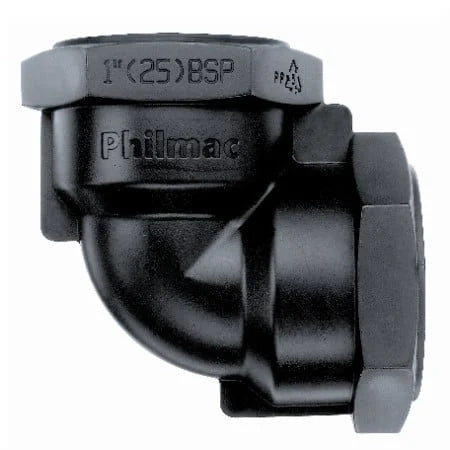 Poly Threaded Elbow FI BSP 1-1/4