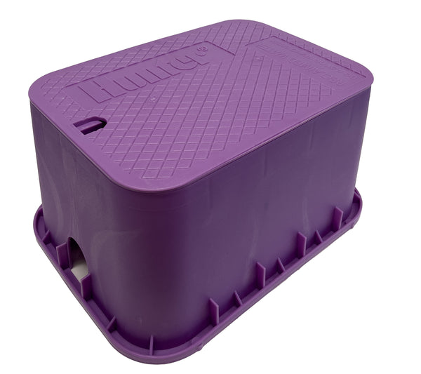 380 X 540 RCT X 310H VALVE BOX W/LID PURPLE (RW)