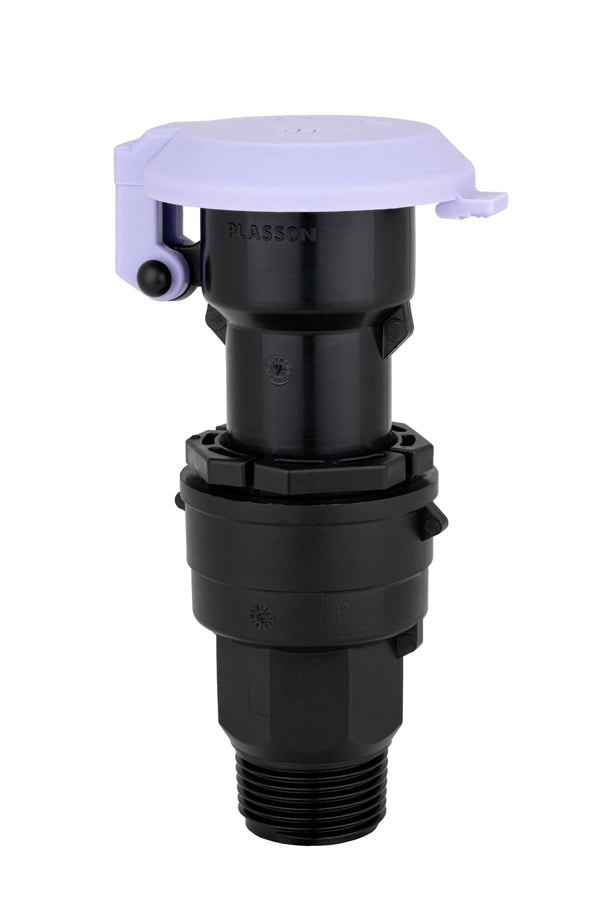 Quick Coupling Valve PP Lilac 3/4"