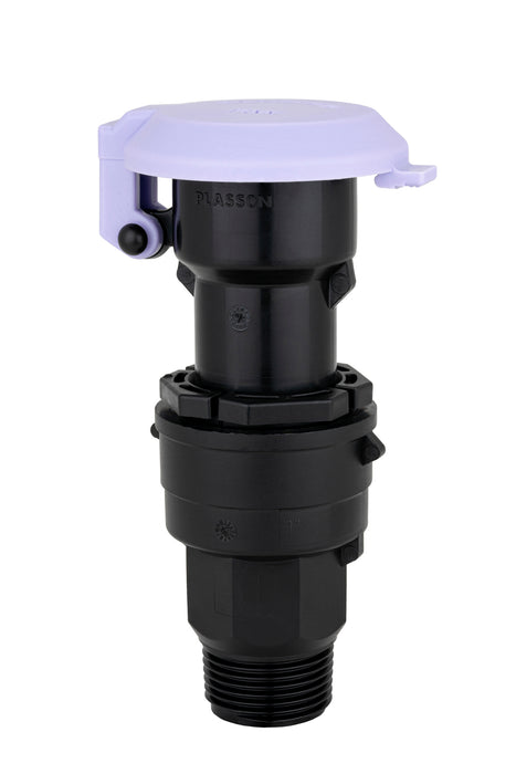 Valve Quick Coupling Pp Lilac 3/4"