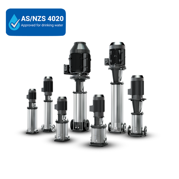 EVMSG 15-2F5 : Cast Iron with Stainless Steel Hydraulic Parts 2.2kW 3ph