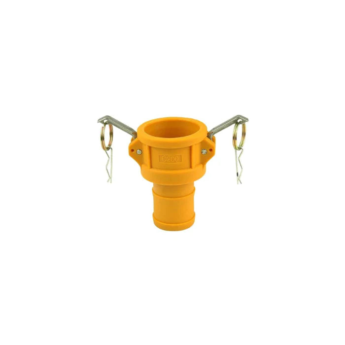 CAMLOCK FITTINGS POLYPROPYLENE 40MM A