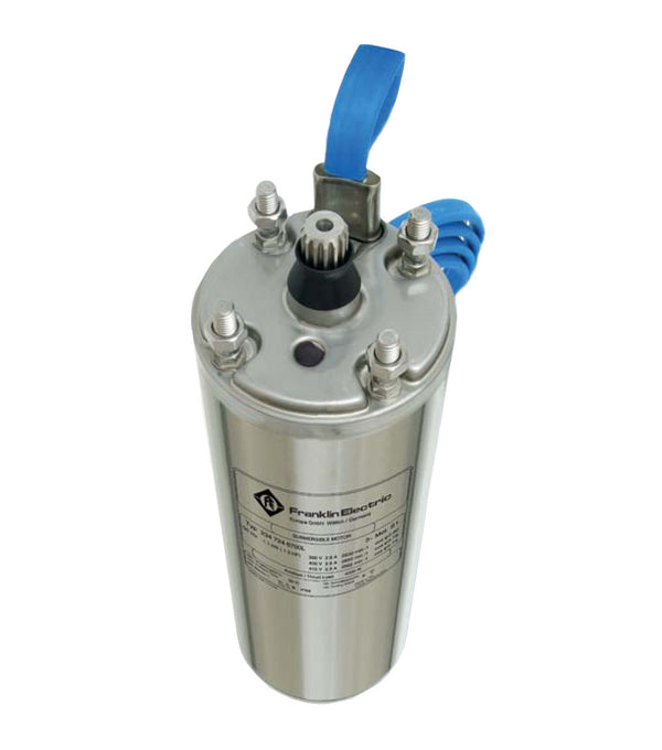 Franklin Submersible 4" Motor Only 1.5 kw, 2 HP, 3 Wire - Single Phase