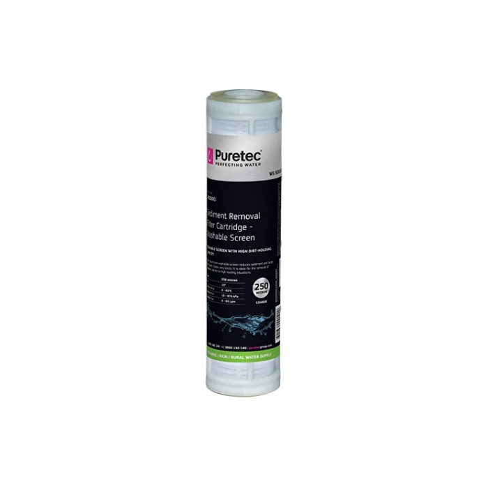 Washable Screen, Standard Dia 2.5" 60Um 10 Inch