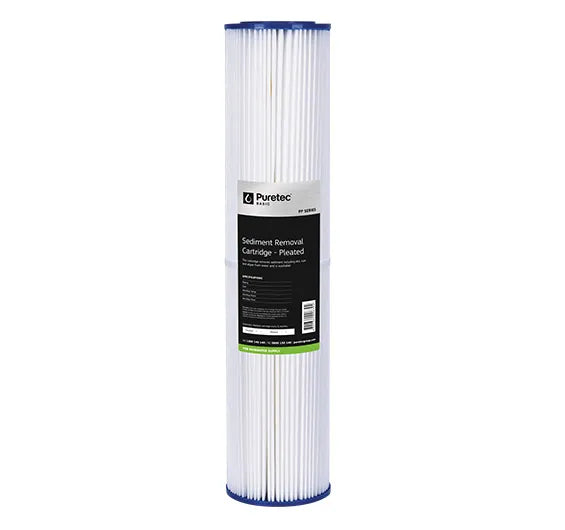 Pleated Cartridge Large Dia 4.5", 20 Inch, 5Um
