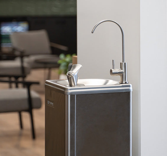 Freestanding Fountain Dispenser Incl. Bubbler And Carafe Filler, Internal Z1 Filter, 12Lph