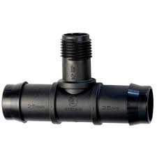 SB Tee 25mm x 15mm Male BSP